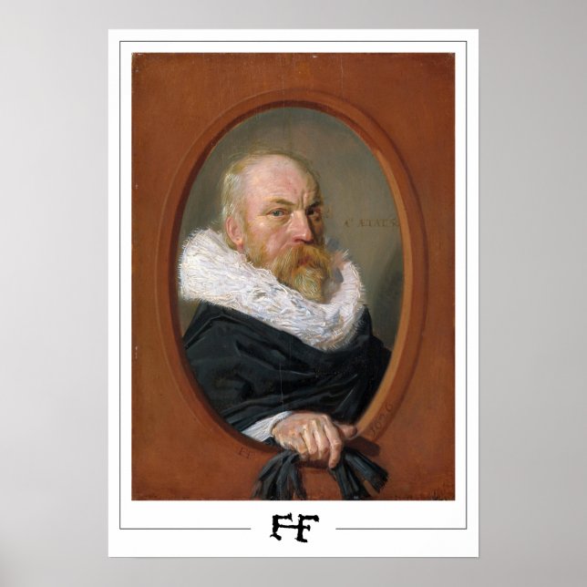 Affiche d'art de Frans Hals Zedign #263 (Devant)