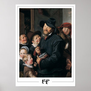 Affiche d'art de Frans Hals Zedign #6