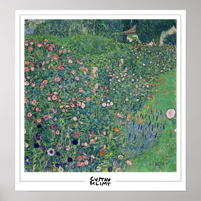 Affiche d'art de Gustav Klimt Zedign #323 (Devant)