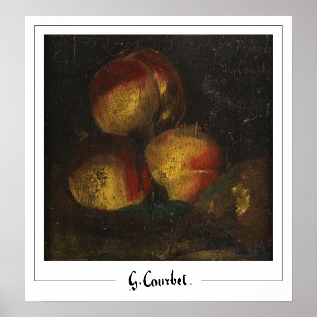 Affiche d'art de Gustave Courbet Zedign #273-2 (Devant)