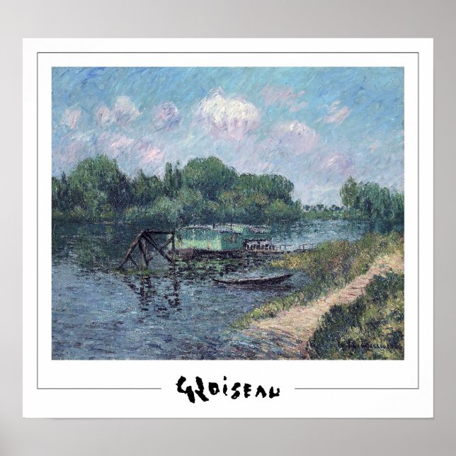 Affiche d'art de Gustave Loiseau Zedign #1 (Devant)