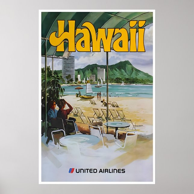 Affiche d'art de Hawaii (XR2231) (Devant)
