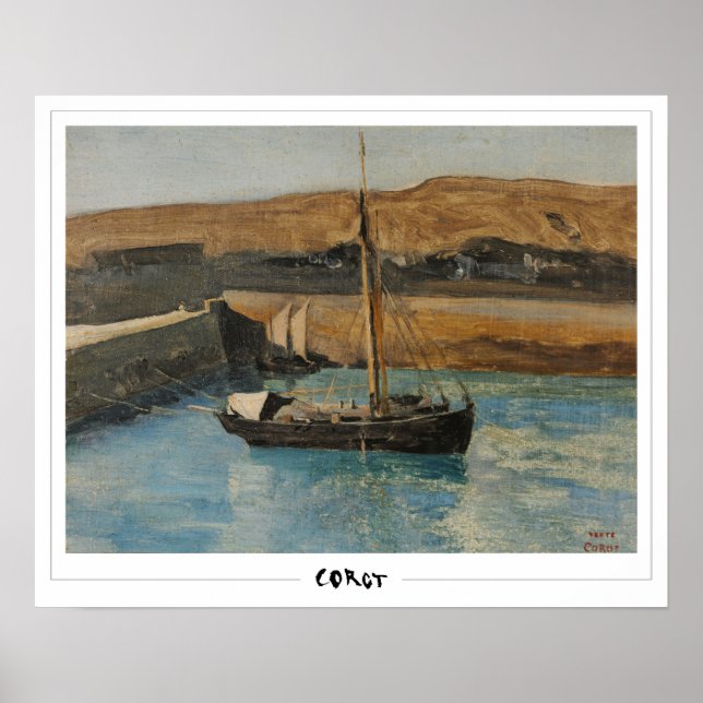 Affiche d'art de Jean-Baptiste-Camille Corot #604- (Devant)