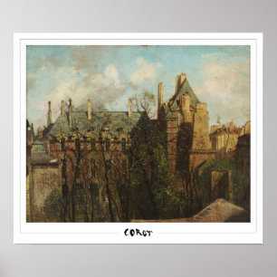 Affiche d'art de Jean-Baptiste-Camille Corot #739-