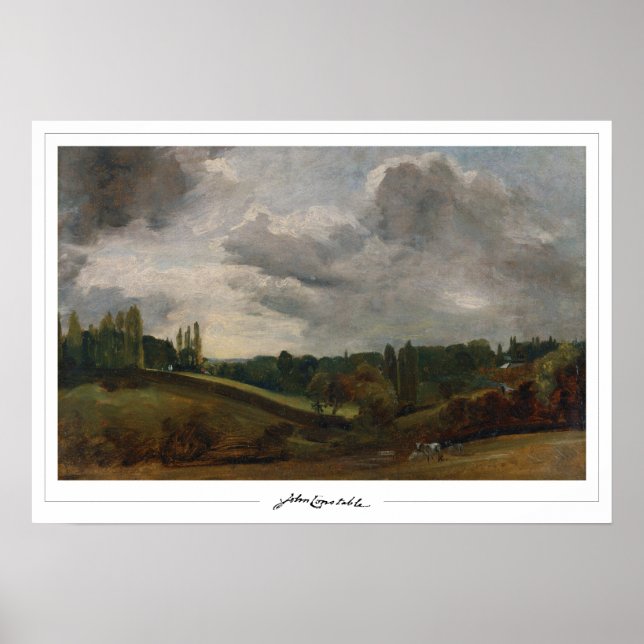 Affiche d'art de John Constable Zedign #10-2 (Devant)