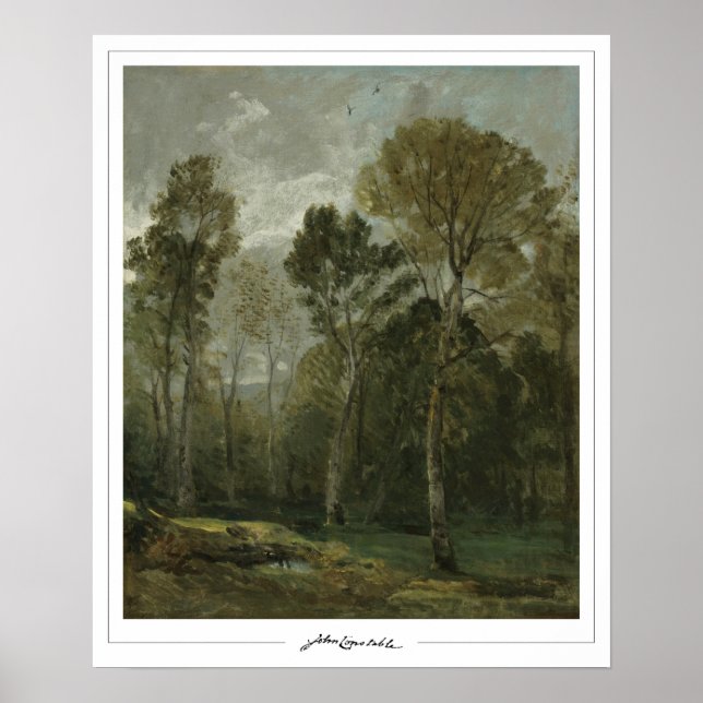 Affiche d'art de John Constable Zedign #158 (Devant)
