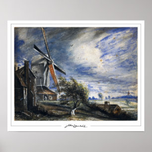Affiche d'art de John Constable Zedign #243-2