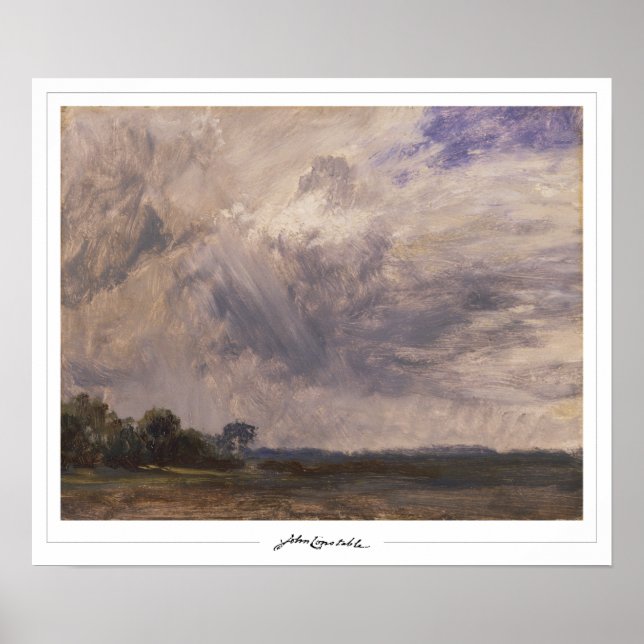 Affiche d'art de John Constable Zedign #25 (Devant)
