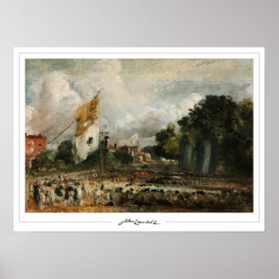 Affiche d'art de John Constable Zedign #32