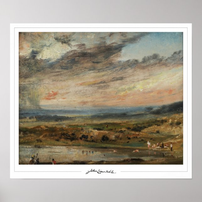 Affiche d'art de John Constable Zedign #329 (Devant)