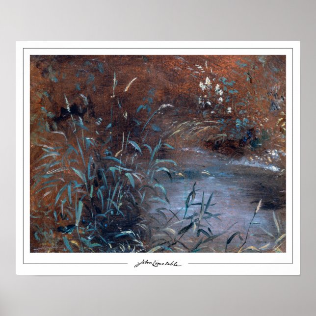 Affiche d'art de John Constable Zedign #36-2 (Devant)
