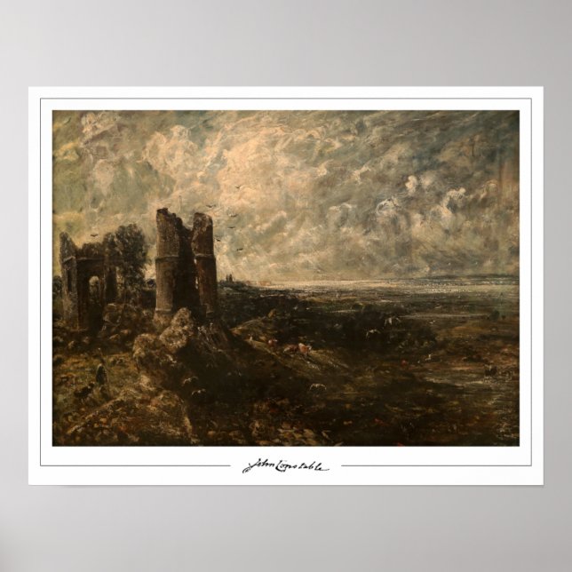 Affiche d'art de John Constable Zedign #374-2 (Devant)