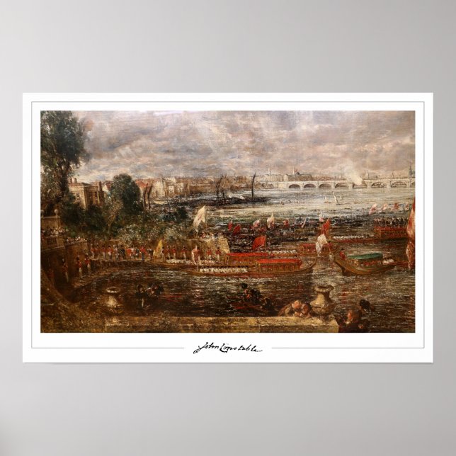 Affiche d'art de John Constable Zedign #405 (Devant)