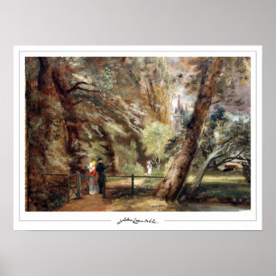 Affiche d'art de John Constable Zedign #409