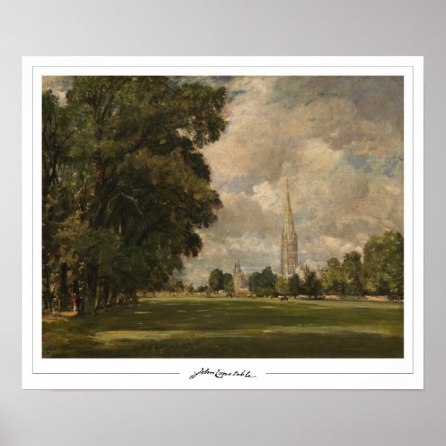Affiche d'art de John Constable Zedign #9-2 (Devant)