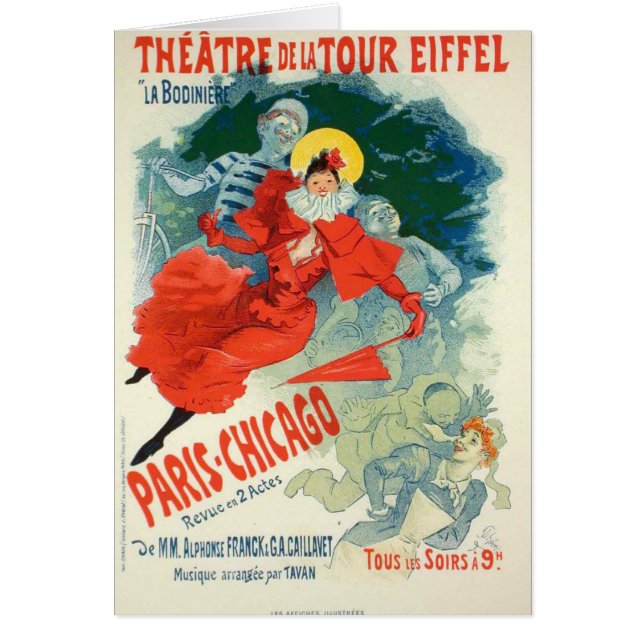 Affiche d'art de Jules Cheret (Devant)