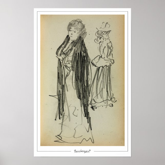 Affiche d'art de Maurice Prendergast Zedign #572 (Devant)