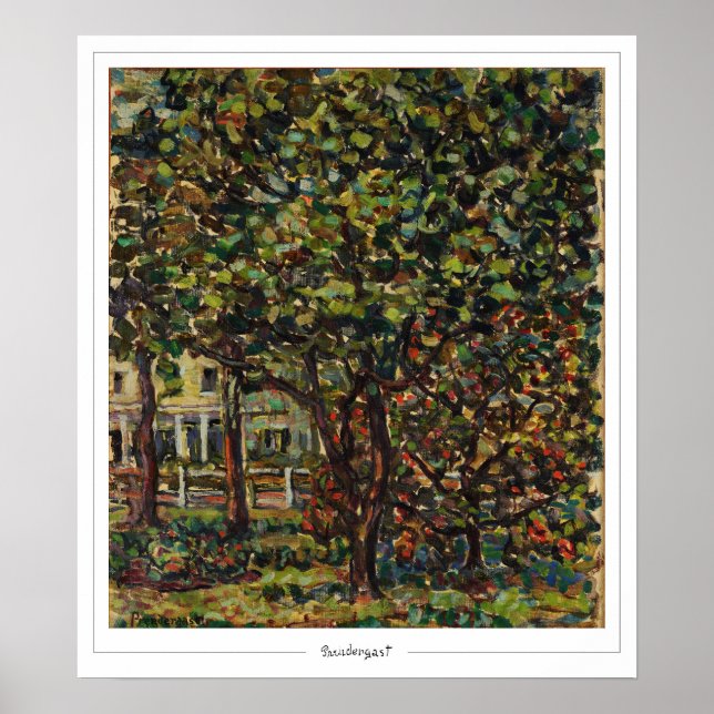 Affiche d'art de Maurice Prendergast Zedign #639 (Devant)