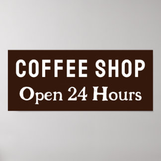 Affiche d'art de panneau de cuisine de café rétro