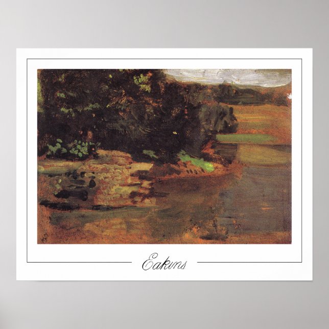 Affiche d'art de Thomas Eakins Zedign #130 (Devant)