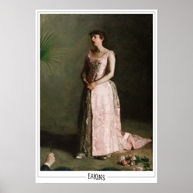 Affiche d'art de Thomas Eakins Zedign #22 (Devant)