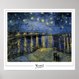 Affiche d'art de Vincent Van Gogh Zedign #16