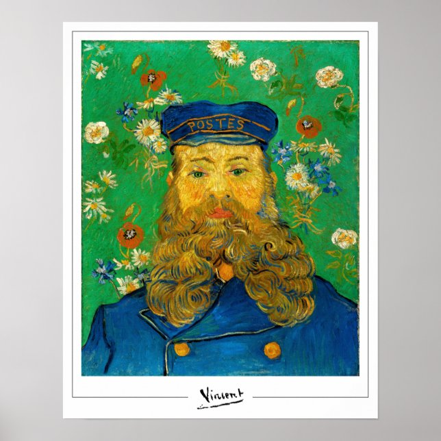 Affiche d'art de Vincent Van Gogh Zedign #1-3 (Devant)