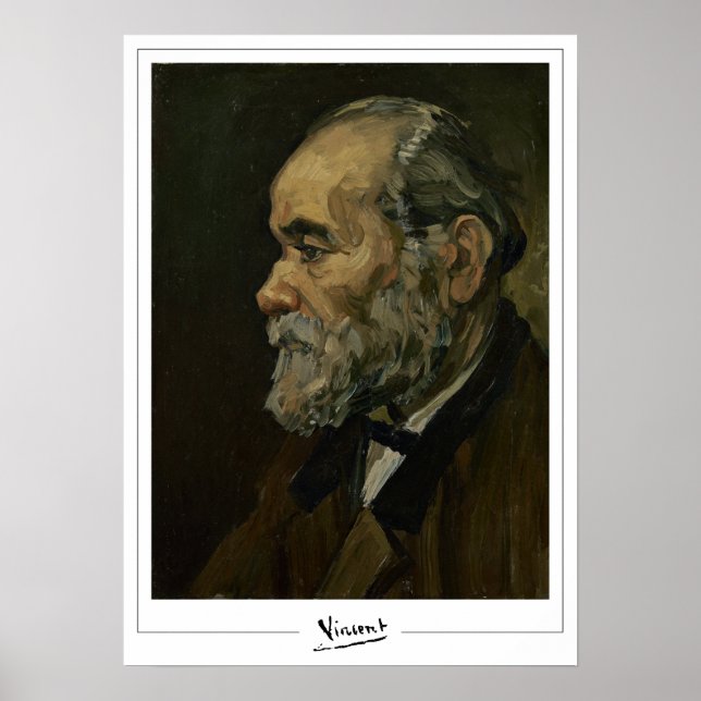 Affiche d'art de Vincent Van Gogh Zedign #20 (Devant)