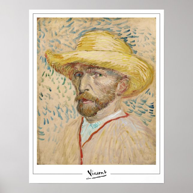 Affiche d'art de Vincent Van Gogh Zedign #22-3 (Devant)