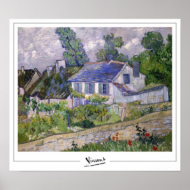 Affiche d'art de Vincent Van Gogh Zedign #40 (Devant)