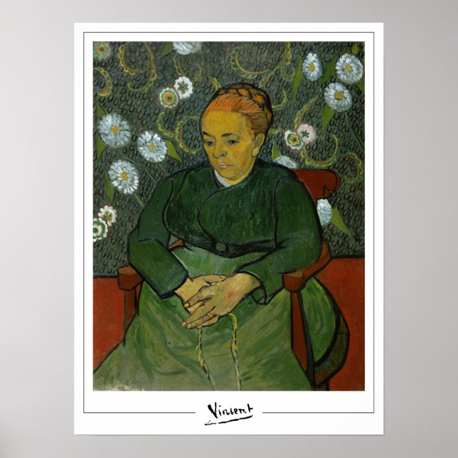 Affiche d'art de Vincent Van Gogh Zedign #42-3 (Devant)