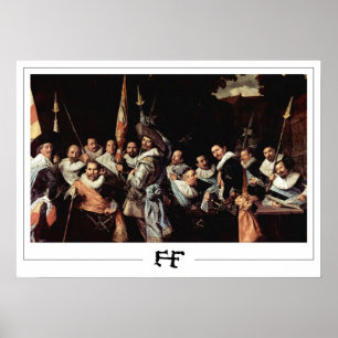Affiche d'art de Zedign de Frans Hals #206