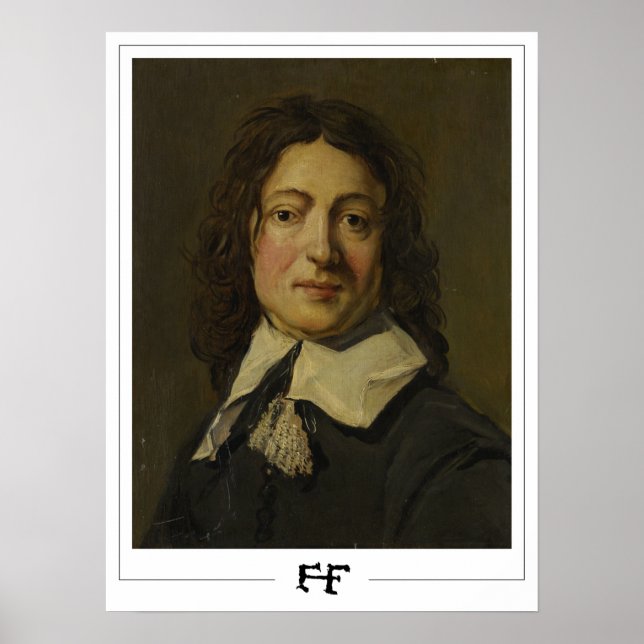 Affiche d'art de Zedign de Frans Hals #265 (Devant)