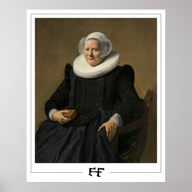 Affiche d'art de Zedign Frans Hals #26 (Devant)