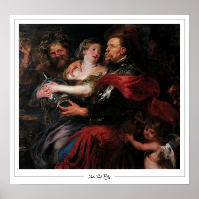 Affiche d'art de Zedign Peter Paul Rubens #21 (Devant)
