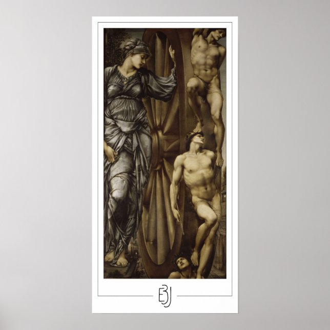 Affiche d'art d'Edward Burne-Jones Zedign #11 (Devant)