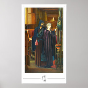 Affiche d'art d'Edward Burne-Jones Zedign #21
