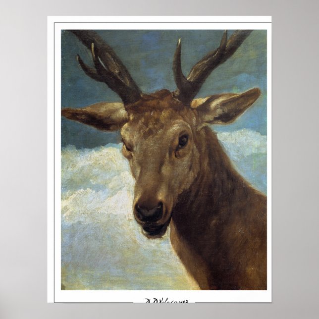 Affiche d'art Diego Velázquez Zedign #106 (Devant)