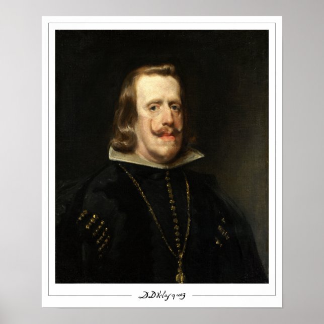 Affiche d'art Diego Velázquez Zedign #25 (Devant)