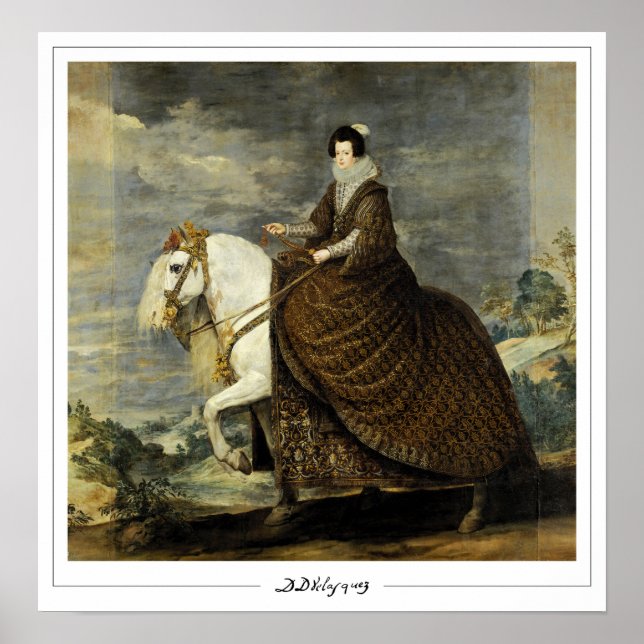 Affiche d'art Diego Velázquez Zedign #44 (Devant)