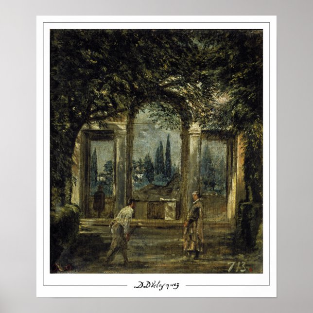Affiche d'art Diego Velázquez Zedign #89 (Devant)