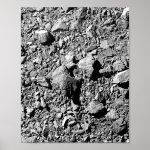 Affiche DART Dimorphos Asteroid Moonlet Surface