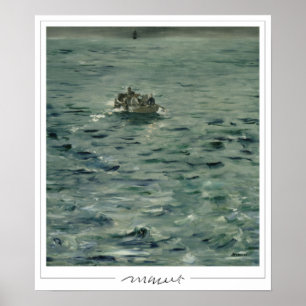 Affiche d'art Édouard Manet Zedign #12