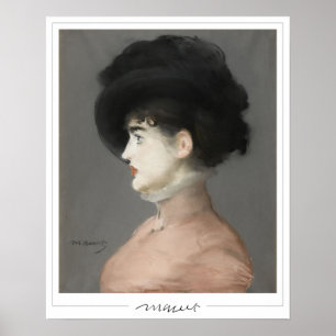 Affiche d'art Édouard Manet Zedign #162
