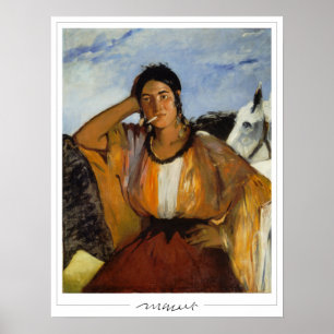 Affiche d'art Édouard Manet Zedign #199