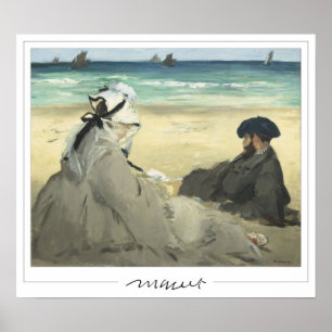 Affiche d'art Édouard Manet Zedign #89
