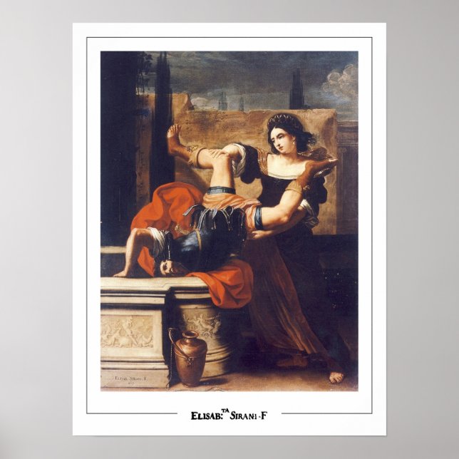 Affiche d'art Elisabetta Sirani Zedign #1 (Devant)