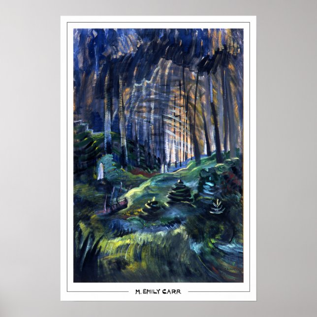 Affiche d'art Emily Carr Zedign #11 (Devant)