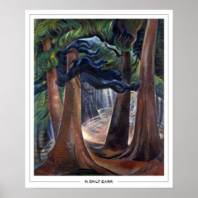 Affiche d'art Emily Carr Zedign #16 (Devant)