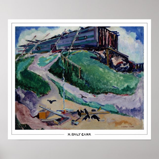 Affiche d'art Emily Carr Zedign #245 (Devant)